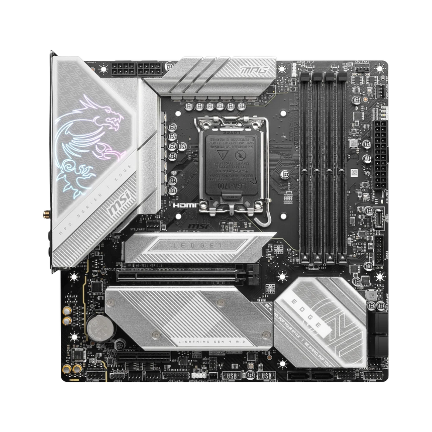 MSI MPG B760M EDGE TI WIFI LGA 1700 M-ATX Motherboard — Being Shipped