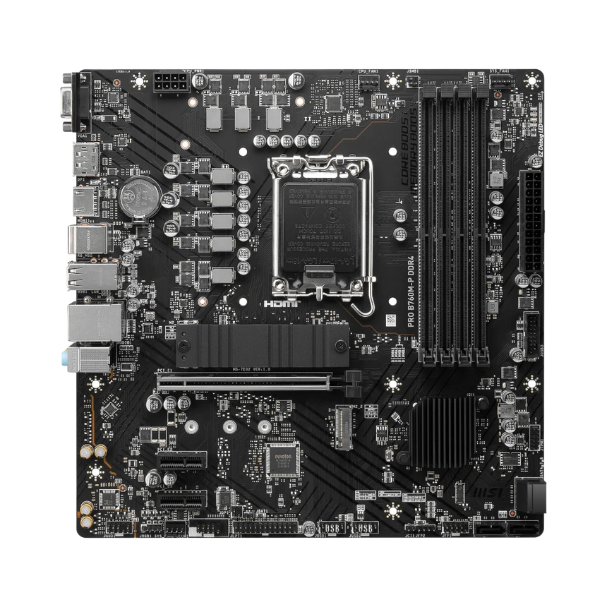 MSI PRO B760M-P DDR4 LGA 1700 Micro-ATX Motherboard — Being Shipped