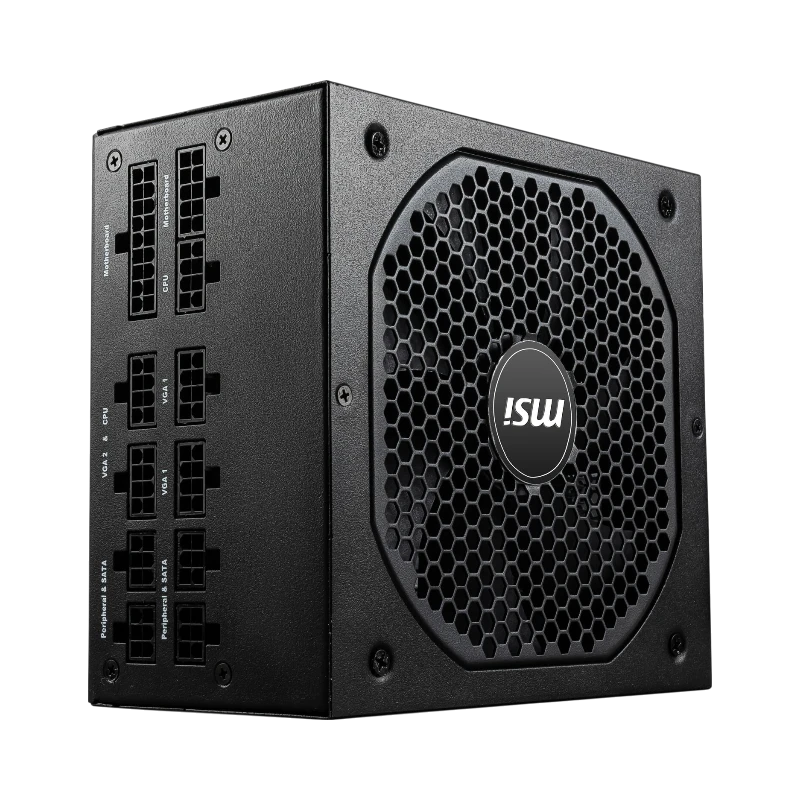 MSI MPG A750GF 80 PLUS Gold Modular Power Supply — Being Shipped