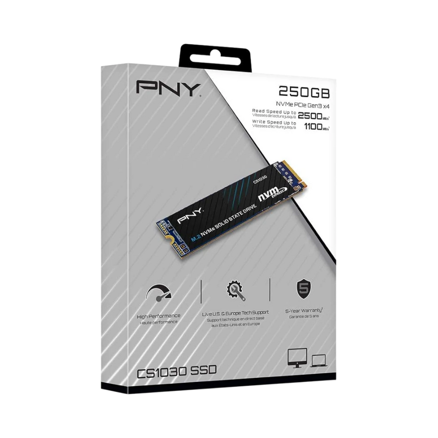 PNY CS1030 250GB M.2 2280 PCIe 3.0 x4 NVMe SSD — Being Shipped