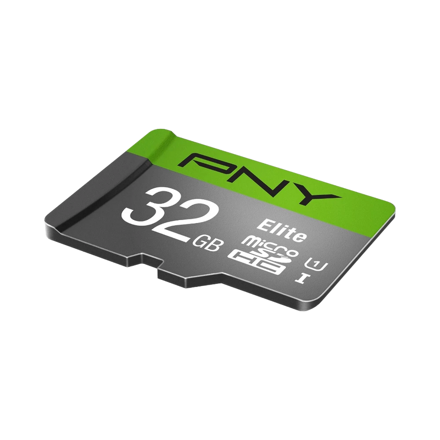 PNY Elite 32GB UHS-I microSDHC Memory Card with SD Adapter — Being Shipped
