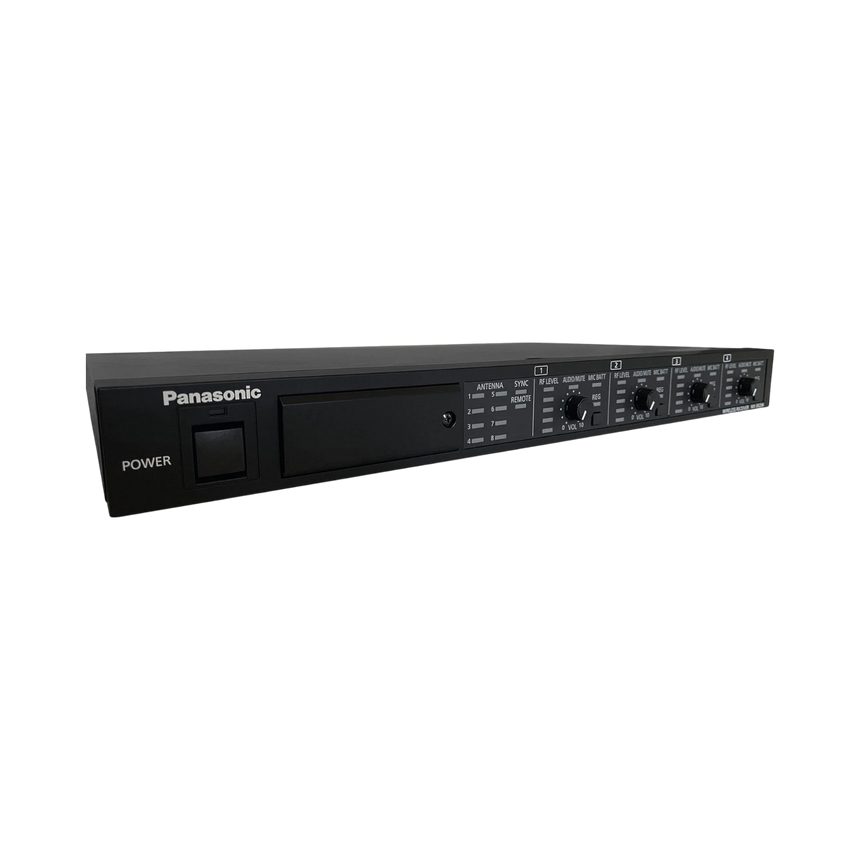 Panasonic WX-SR204 4-Channel Rackmount Digital Wireless Receiver (1.9 GHz) — Being Shipped