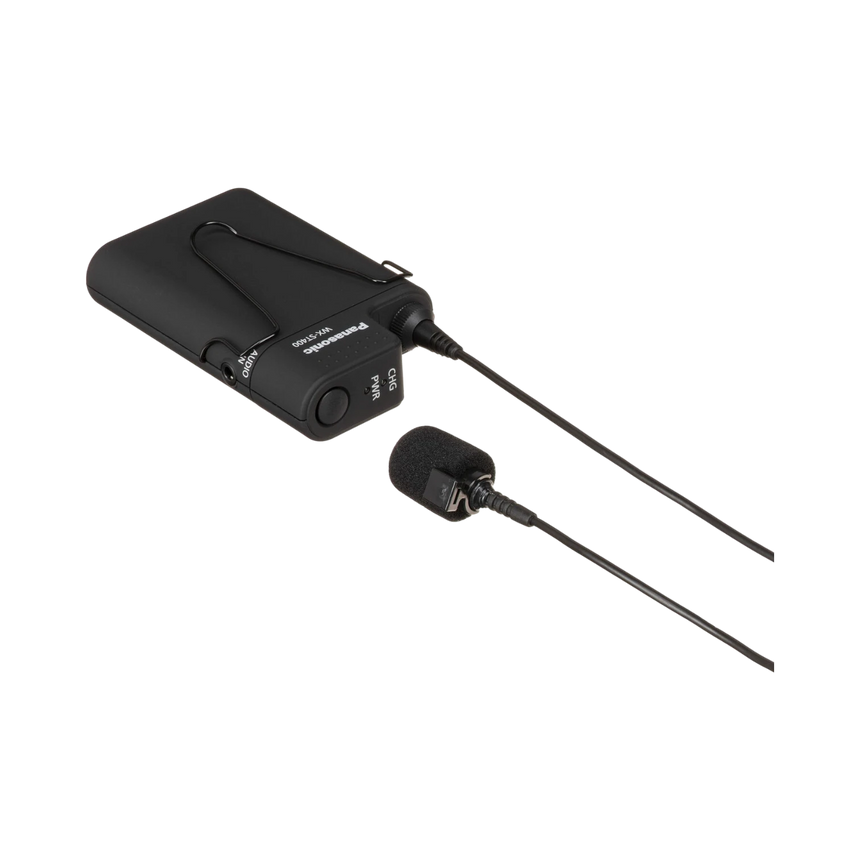 Panasonic WX-ST400 Bodypack DECT Wireless Transmitter with Cardioid Lavalier Mic (1.9 GHz) — Being Shipped