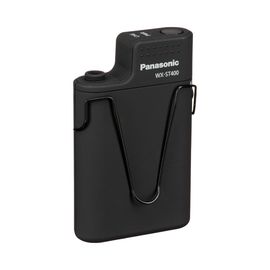 Panasonic WX-ST400 Bodypack DECT Wireless Transmitter with Cardioid Lavalier Mic (1.9 GHz) — Being Shipped