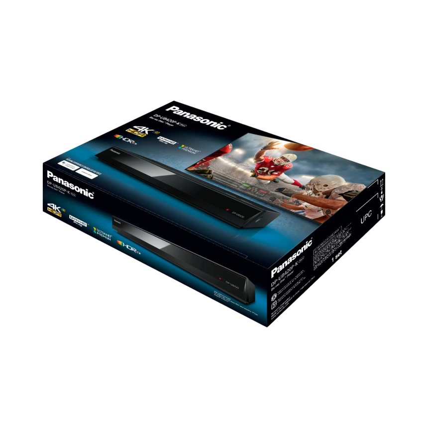 Panasonic Streaming 4K Ultra HD Hi-Res Audio DVD/CD/3D Wi-Fi Built-In Blu-Ray Player — Being Shipped