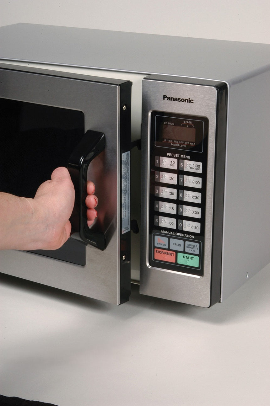 Panasonic Stainless Steel Countertop Commercial Microwave Oven — Being Shipped