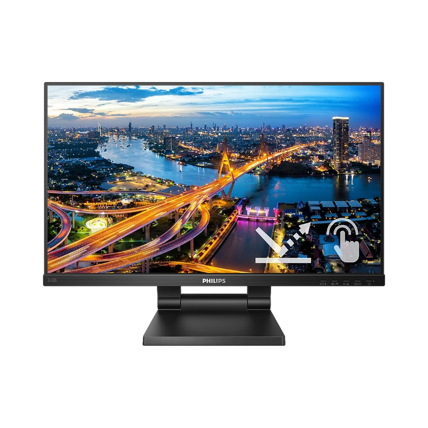 Philips 242B1TC 23.8" 16:9 75Hz FHD IPS LED Touchscreen Monitor — Being Shipped