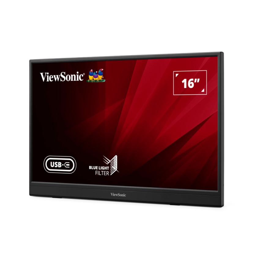 ViewSonic VA1653 16" IPS FHD Portable Monitor (USB-C, Mimi HDMI) — Being Shipped