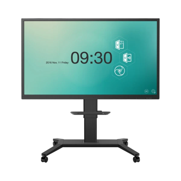 ViewSonic VB-STND-003 Motorized Trolley Cart with 90-Degree Tilt for 55-86" ViewBoard Displays — Being Shipped