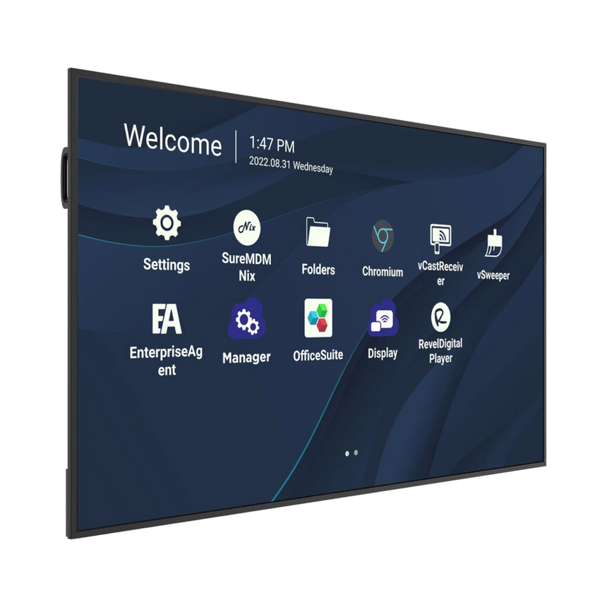 ViewSonic CDE8630-MTR 86" 4K Digital Display Conferencing System — Being Shipped