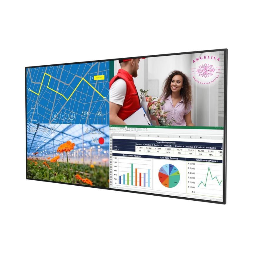 Planar Systems UltraRes P Series 65" 16:9 60Hz UHD 4K IPS Touchscreen Commercial Monitor — Being Shipped