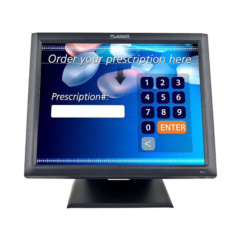 Planar Systems PT1945R 19" 5:4 75Hz SXGA LCD Single-Touch Specialty POS Monitor — Being Shipped