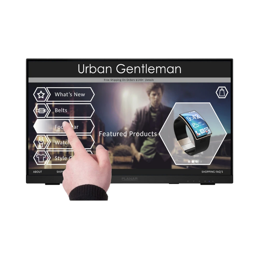 Planar Systems PCT2235 22" 16:9 60Hz FHD LCD Multi-Touch Monitor — Being Shipped