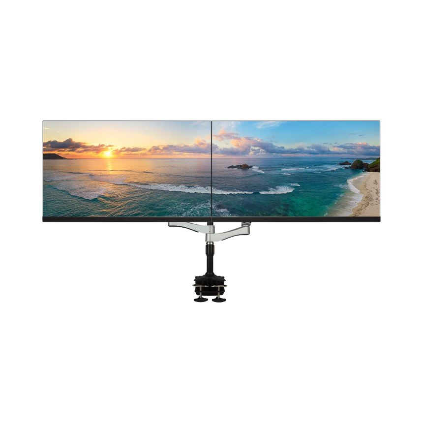 Planar Systems Dual Monitor Desk Clamp/Grommet Stand — Being Shipped