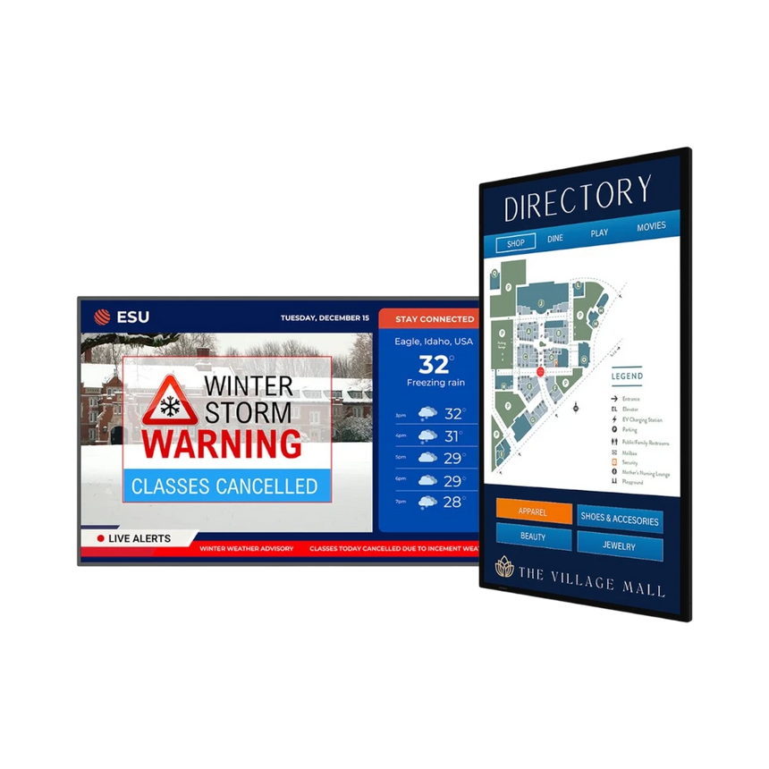 Planar SLP50 Simplicity P Series 50" 16:9 60Hz 4K LED LCD Digital Signage — Being Shipped