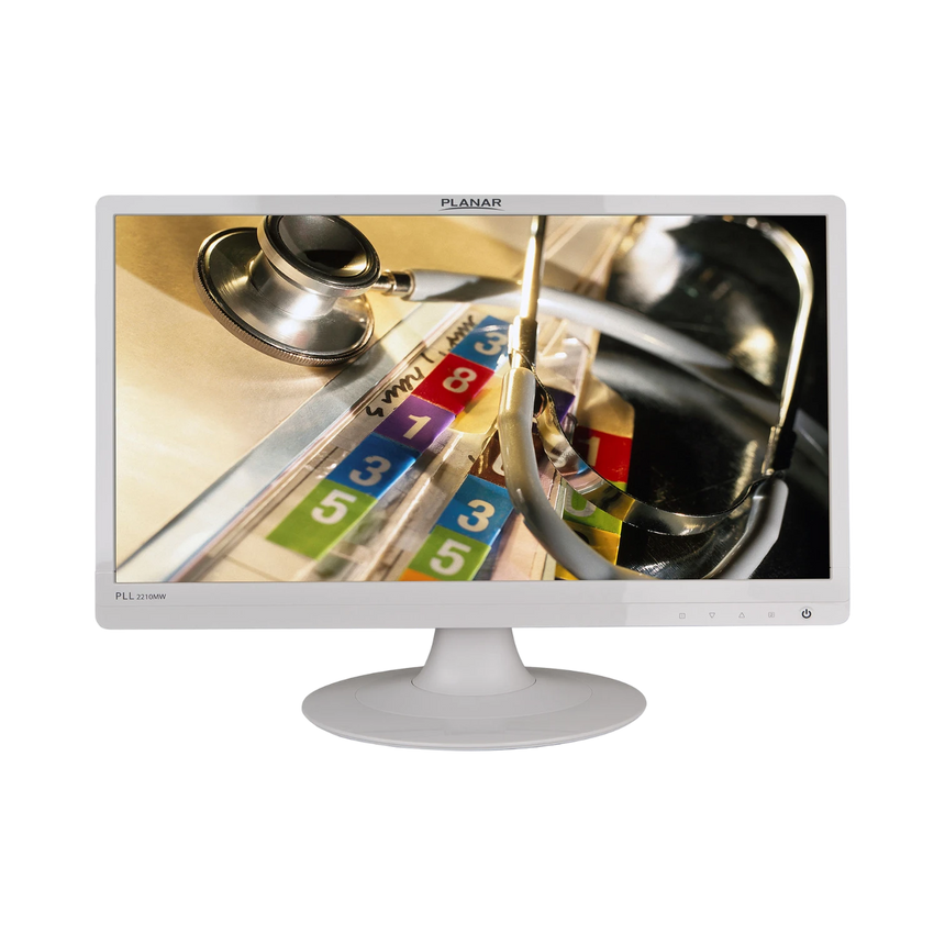 Planar Systems PLL2210MW-WH 21.5" 16:9 75Hz FHD LCD Monitor (White) — Being Shipped