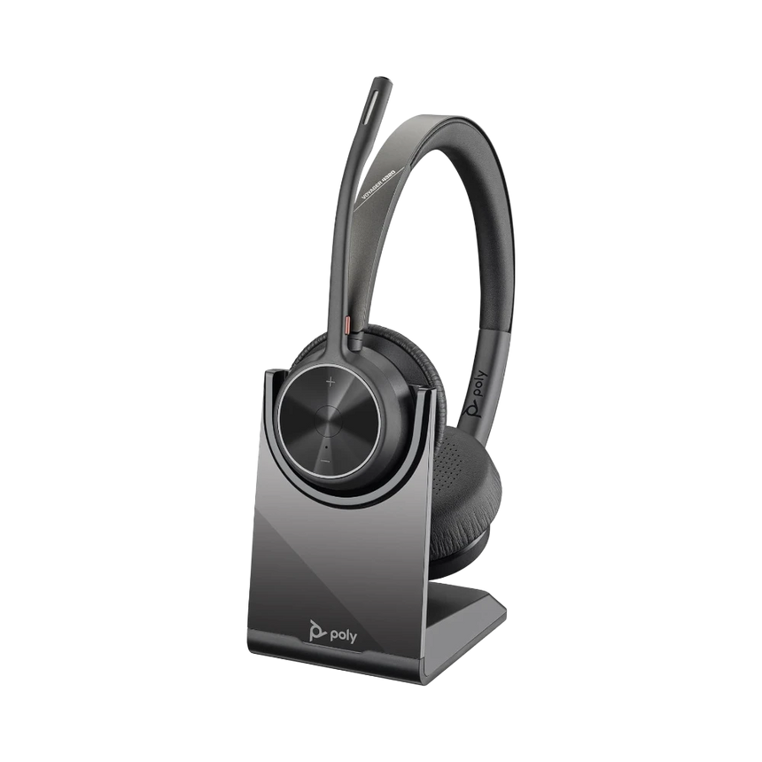 Poly Voyager 4320 UC Wireless Headset With Charge Stand — Being Shipped