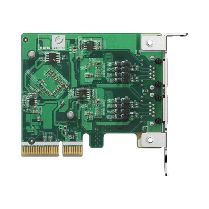 QNAP Dual-Port 2.5GbE PCIe Network Expansion Card — Being Shipped