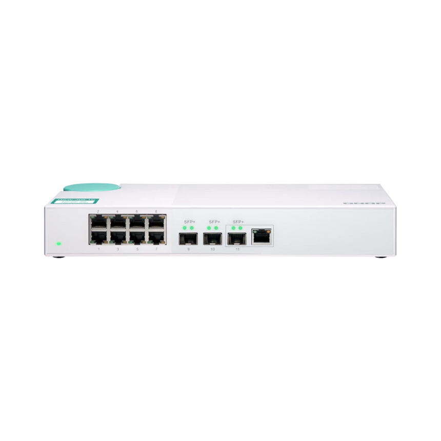 QNAP QSW-308-1C 8-Port Gigabit Unmanaged Switch with SFP+ — Being Shipped