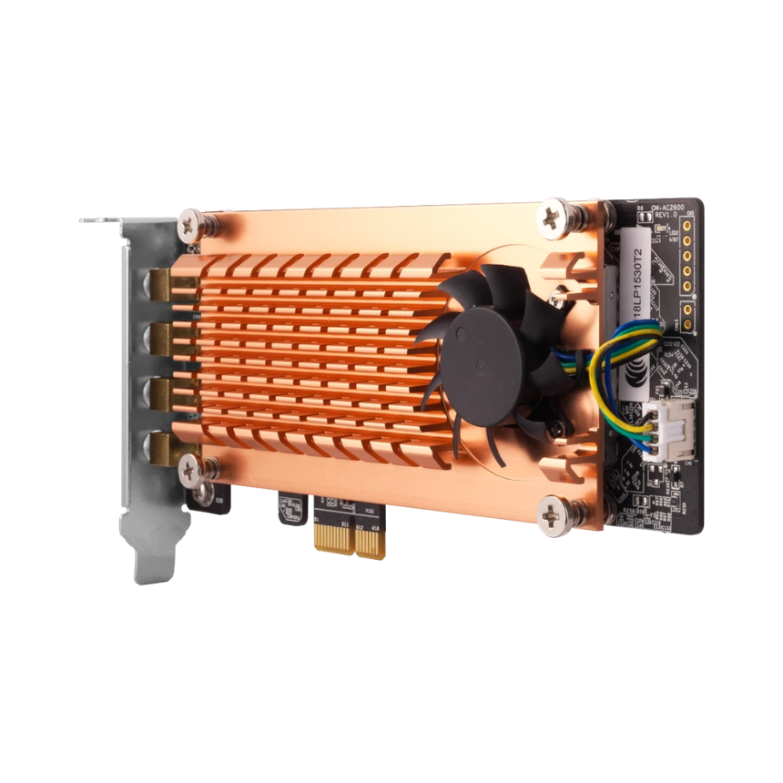 QNAP QWA-AC2600 Wireless PCIe Adapter — Being Shipped