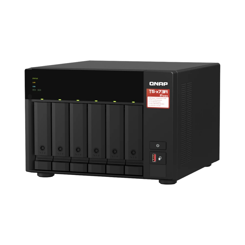 QNAP TS-673A-8G 6 Bay High-Performance NAS Server — Being Shipped