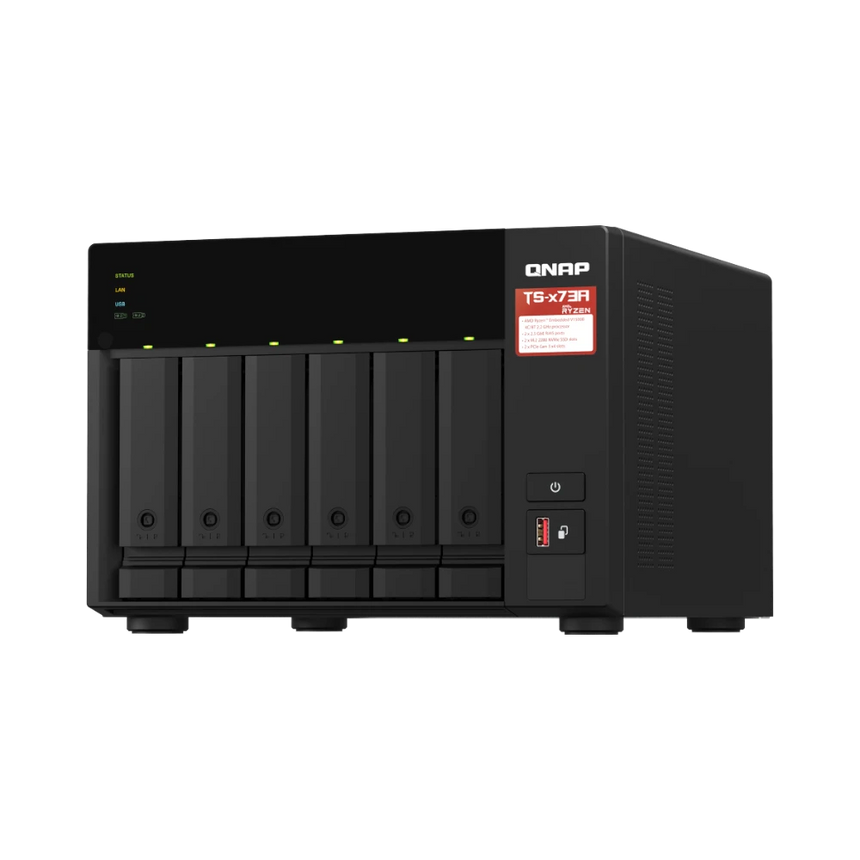 QNAP TS-673A-8G 6 Bay High-Performance NAS Server — Being Shipped