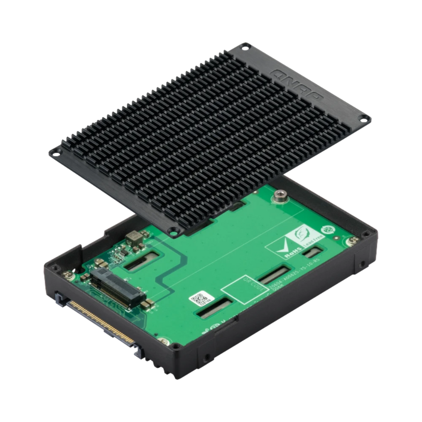 QNAP QDA-UMP4 M.2 2280 to 2.5" U.2 NVMe PCIe 4.0 SSD Adapter — Being Shipped