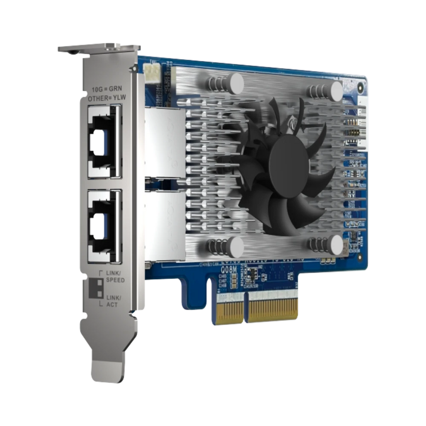 QNAP Dual-Port 10Gbe Network Expansion Card — Being Shipped