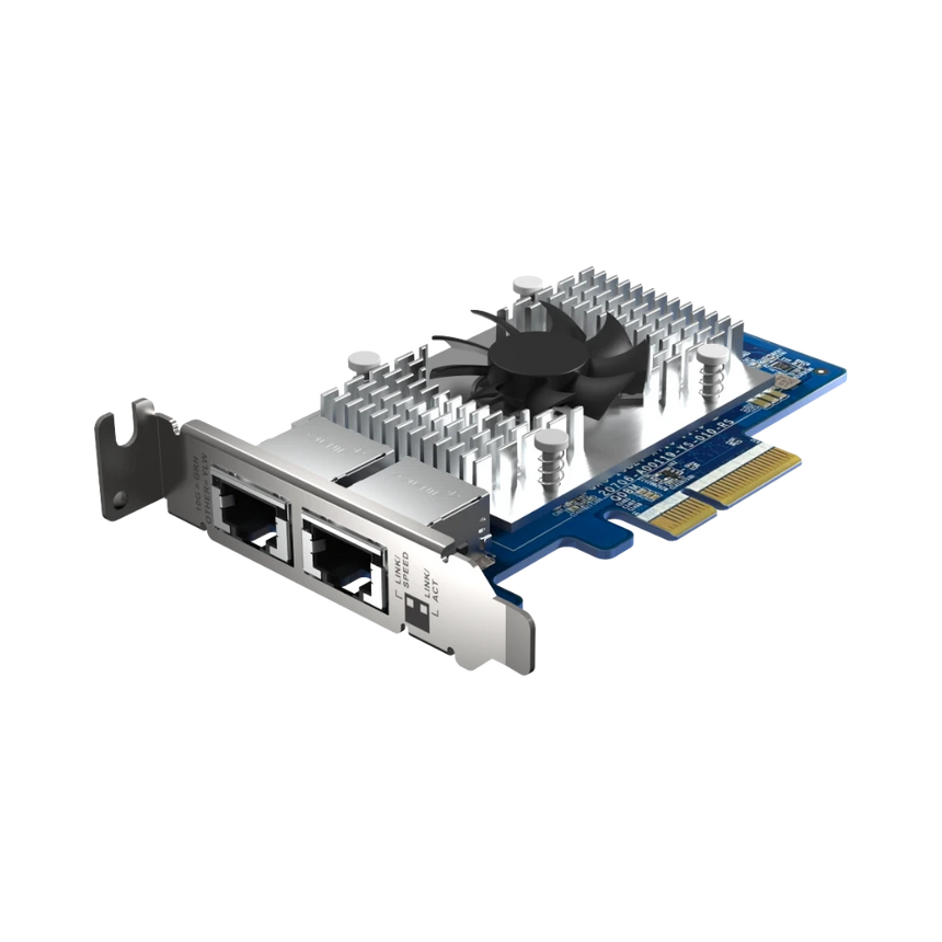 QNAP Dual-Port 10Gbe Network Expansion Card — Being Shipped