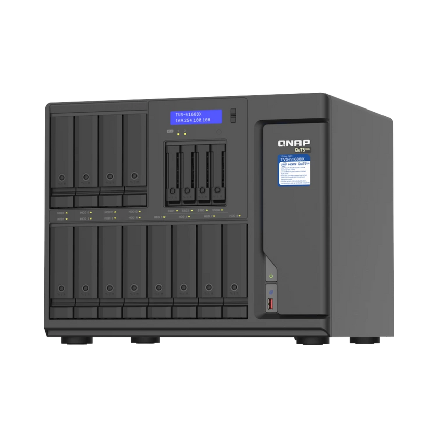 QNAP TVS-h1688X-W1250-32G 16-Bay NAS Enclosure — Being Shipped