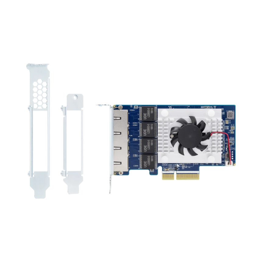 QNAP QXG-5G4T-111C Quad-Port 5GbE PCIe Network Expansion Card — Being Shipped
