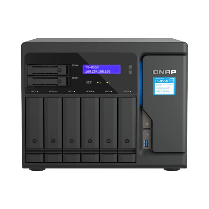QNAP TS-855X 8-Bay NAS Enclosure — Being Shipped