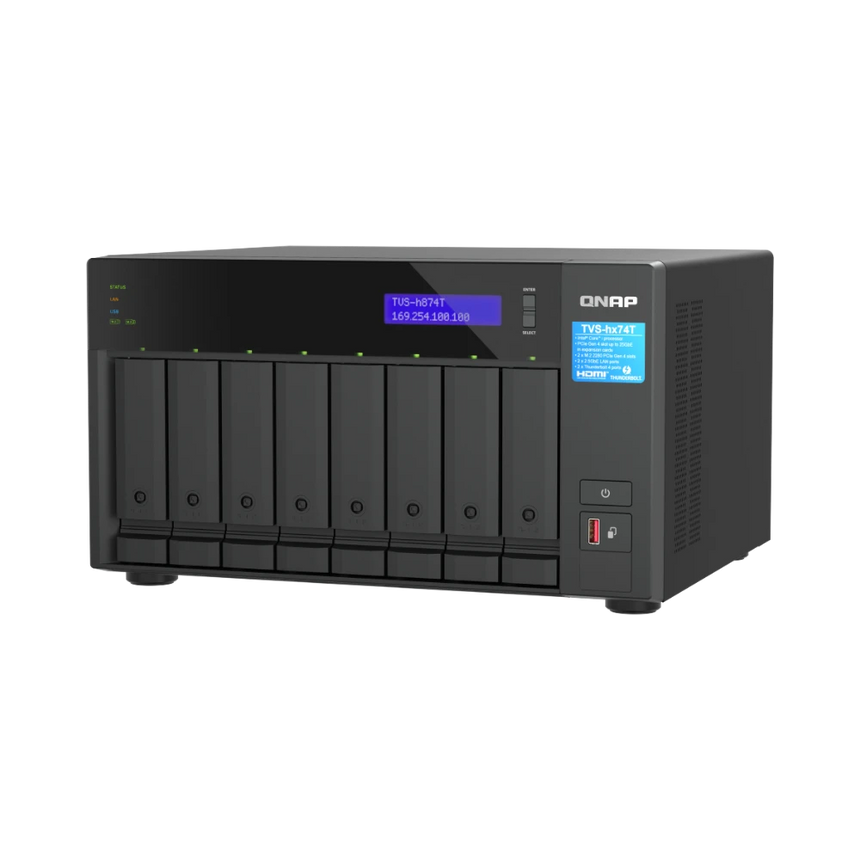 QNAP TVS-h874T 8-Bay NAS Enclosure — Being Shipped