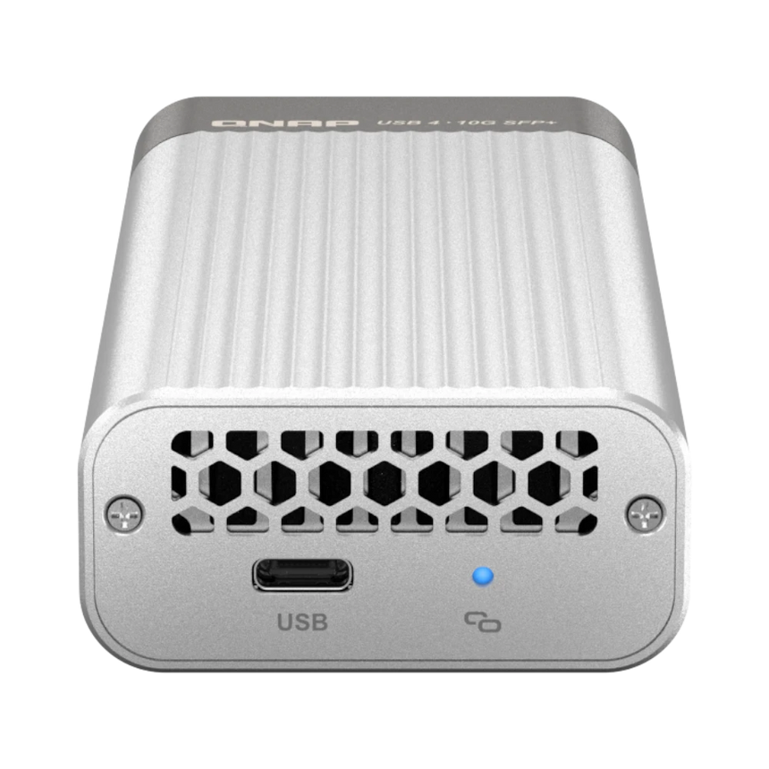 QNAP QNA-UC10G1SF 10 Gb/s USB4 to SFP+ Network Adapter — Being Shipped