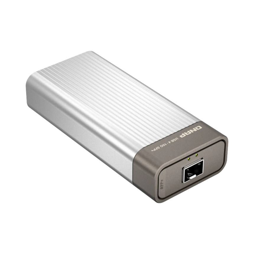 QNAP QNA-UC10G1SF 10 Gb/s USB4 to SFP+ Network Adapter — Being Shipped