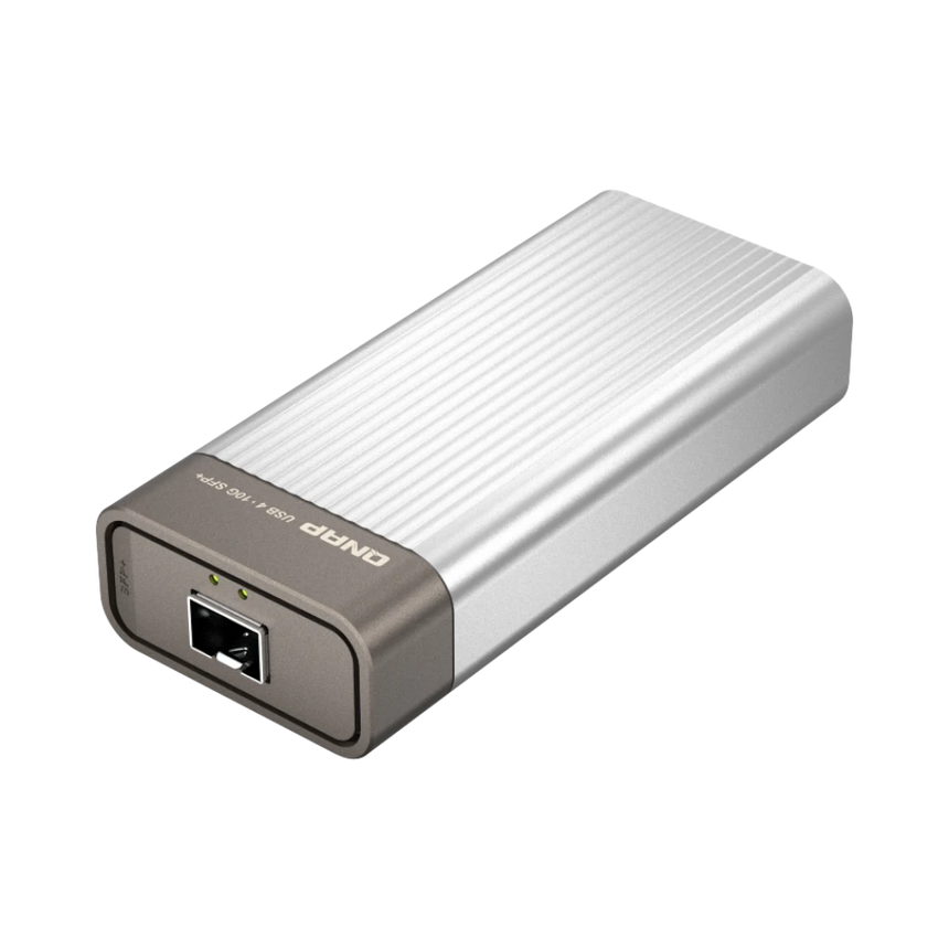 QNAP QNA-UC10G1SF 10 Gb/s USB4 to SFP+ Network Adapter — Being Shipped