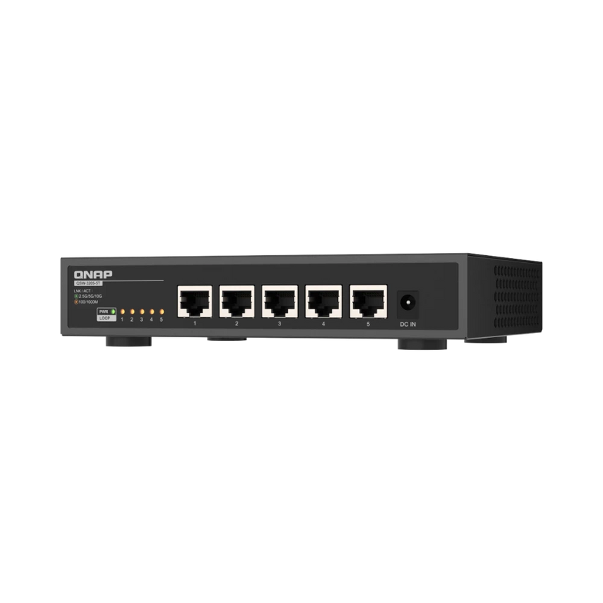 QNAP QSW-3205-5T 5-Port 10G Unmanaged Network Switch — Being Shipped