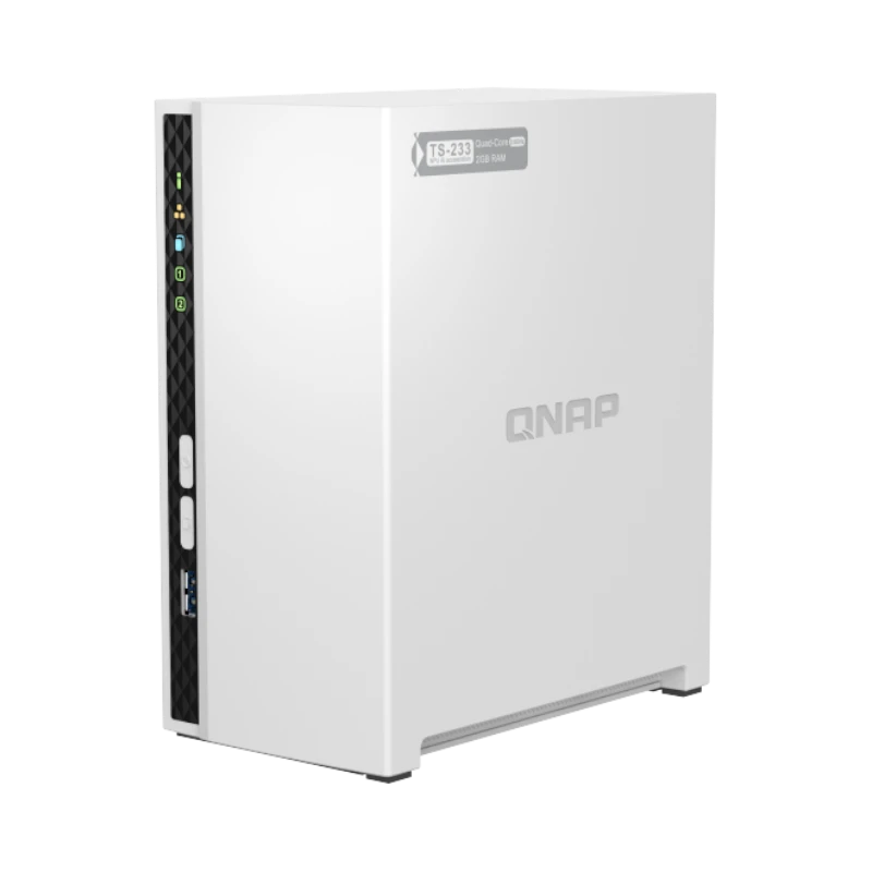 QNAP TS-233-US 2-Bay NAS Enclosure — Being Shipped