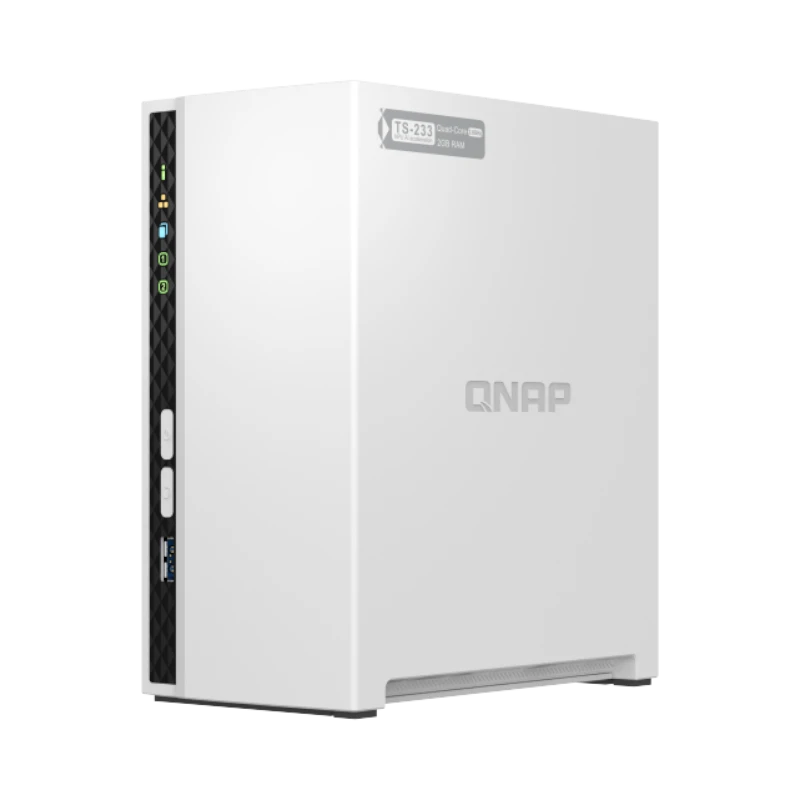 QNAP TS-233-US 2-Bay NAS Enclosure — Being Shipped