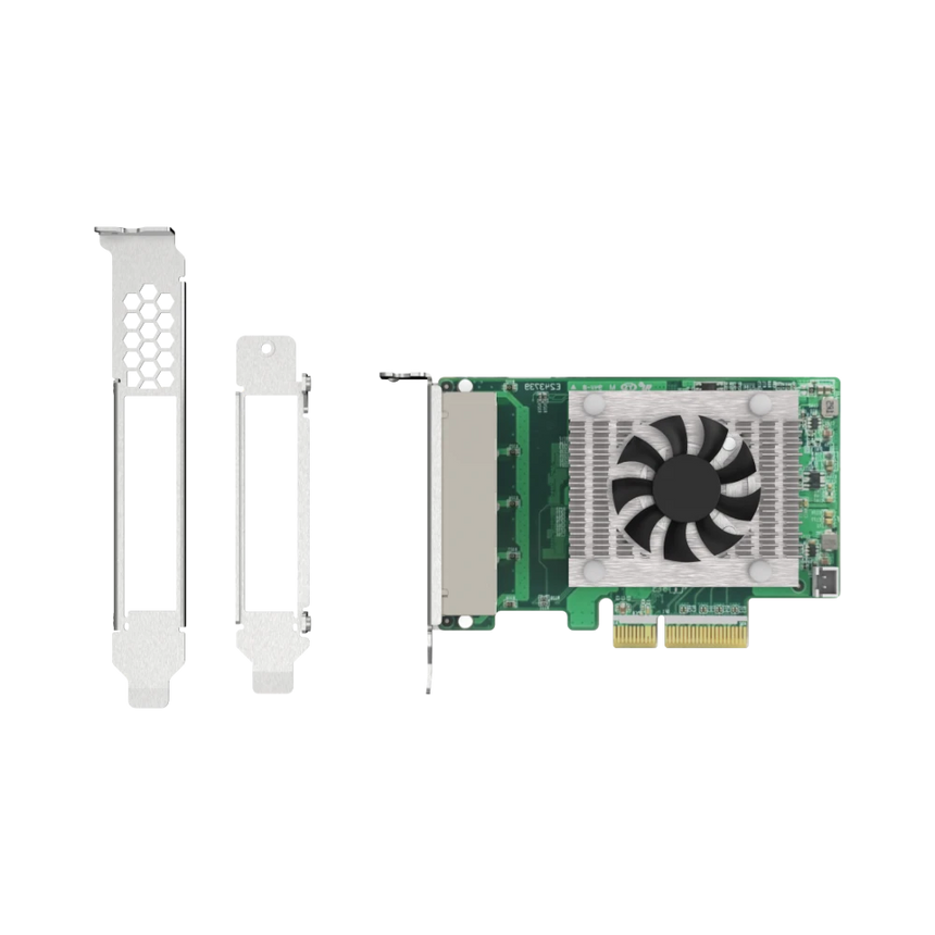 QNAP Quad-Port 2.5GbE PCIe Network Expansion Card — Being Shipped