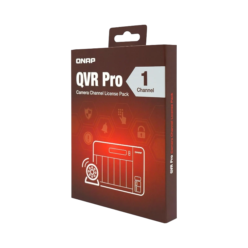 QNAP 1-Channel License for QVR Pro — Being Shipped