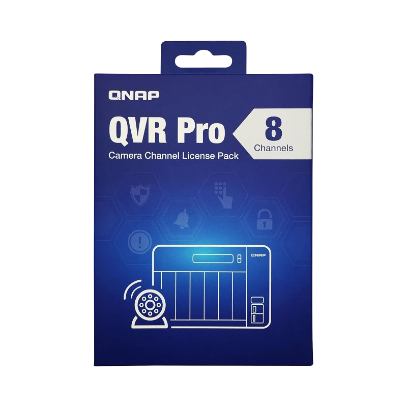 QNAP 8-Channel License for QVR Pro — Being Shipped