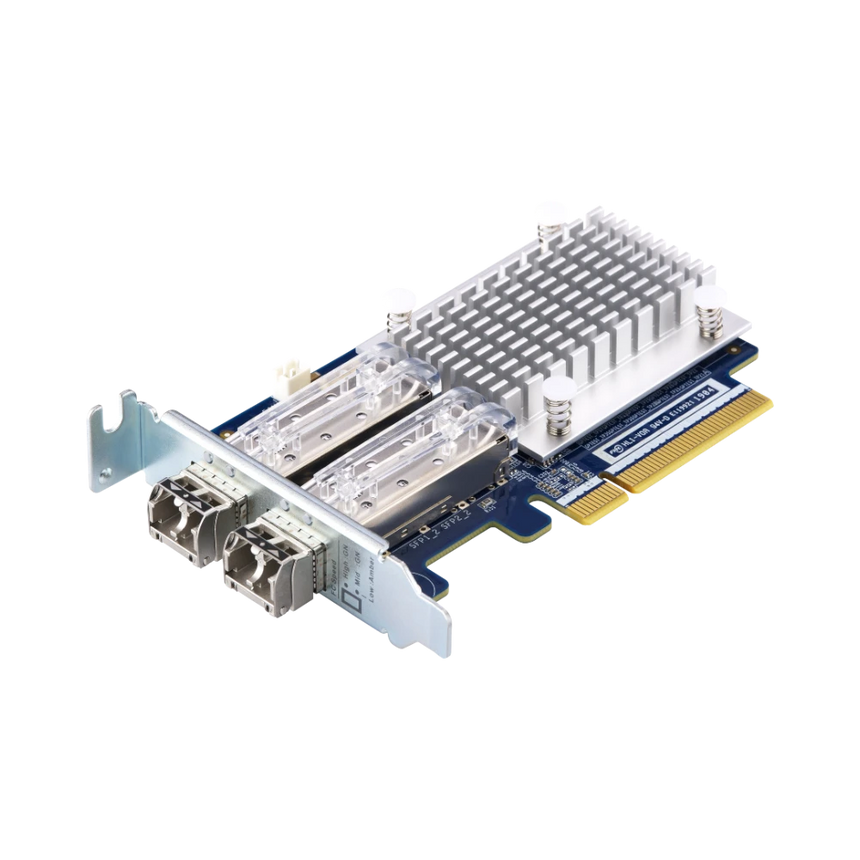 QNAP Dual-Port 32Gb Fiber Channel Host Bus Adapter with SFP+ Transceivers — Being Shipped