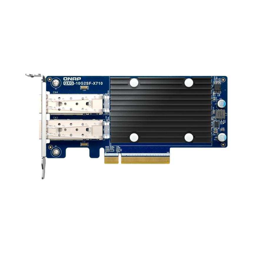 QNAP QXG-10G2SF-X710 2-Port 10G SFP+ PCIe 3.0 Network Adapter Card — Being Shipped