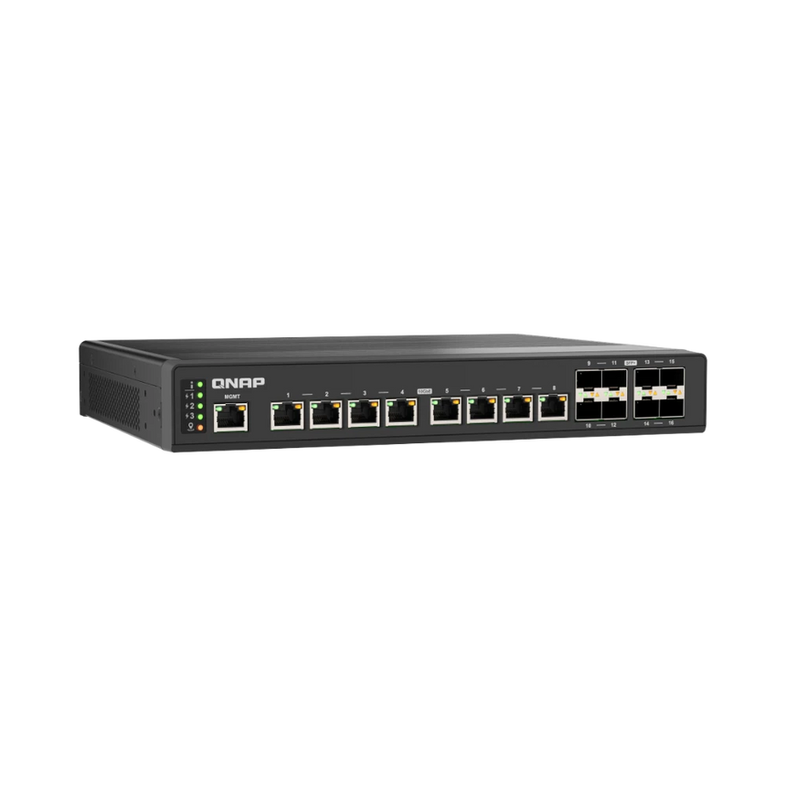 QNAP QSW-IM3216-8S8T 16-Port 10G Managed Industrial Network Switch — Being Shipped