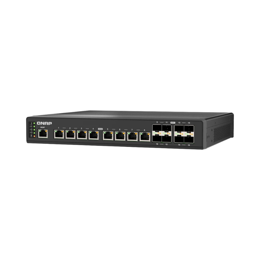 QNAP QSW-IM3216-8S8T 16-Port 10G Managed Industrial Network Switch — Being Shipped