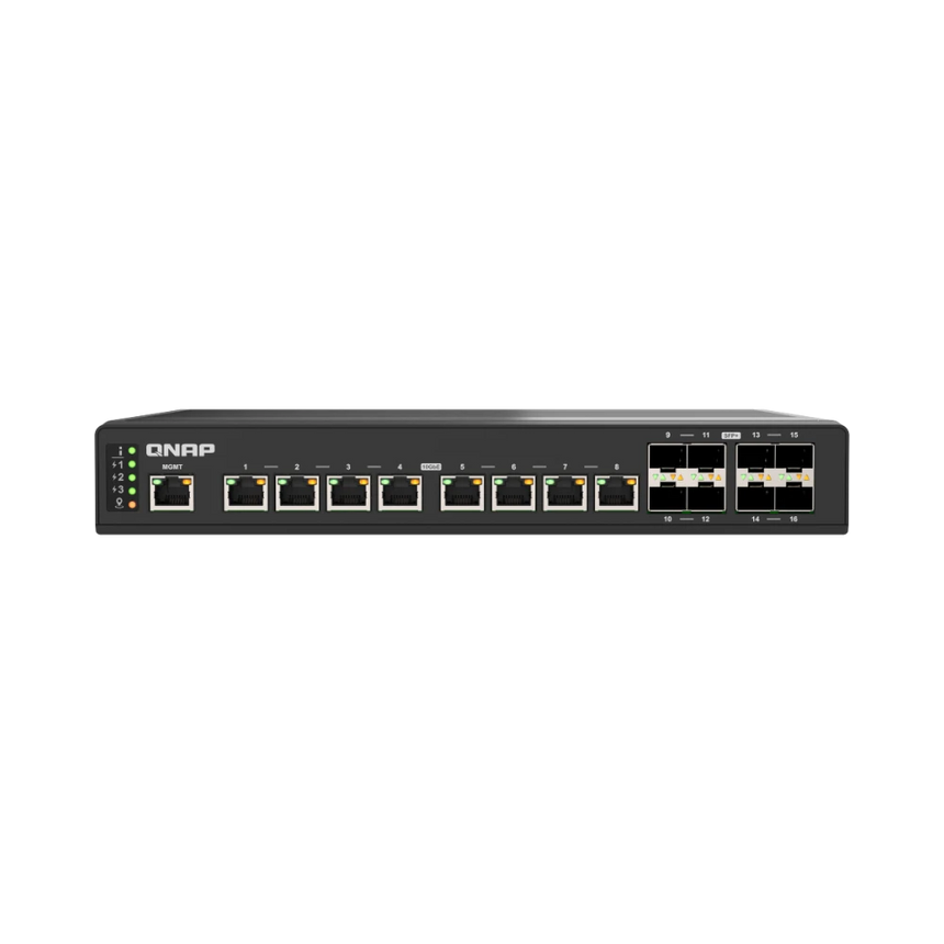 QNAP QSW-IM3216-8S8T 16-Port 10G Managed Industrial Network Switch — Being Shipped
