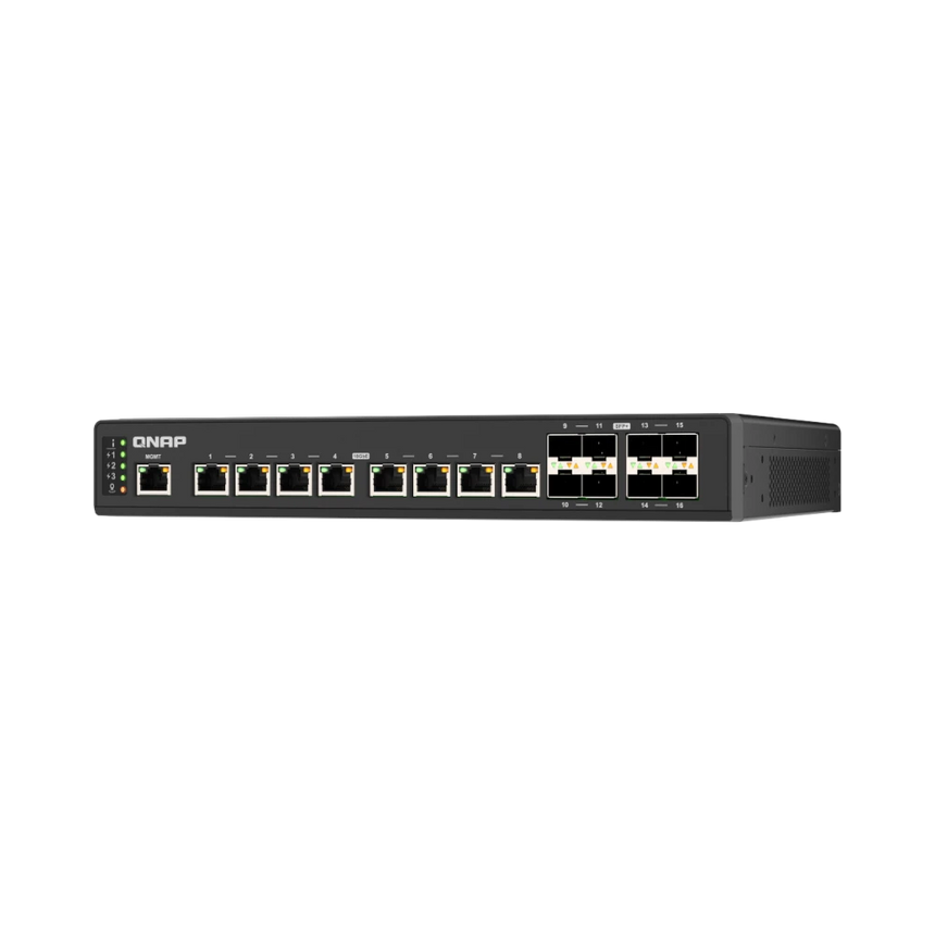 QNAP QSW-IM3216-8S8T 16-Port 10G Managed Industrial Network Switch — Being Shipped