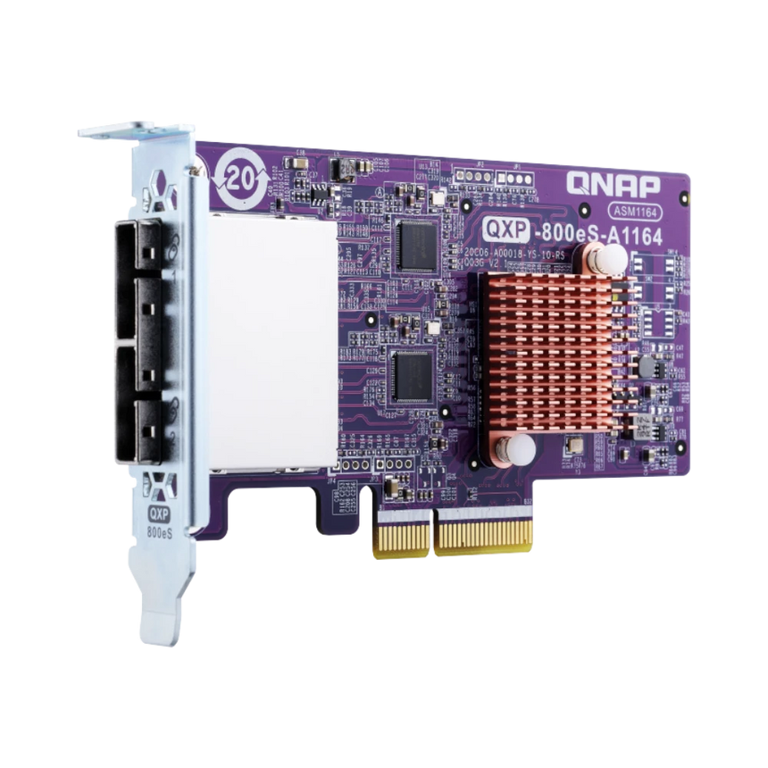 QNAP 2-Port SFF-8088 SATA III Host Bus Adapter for QNAP NAS Arrays — Being Shipped