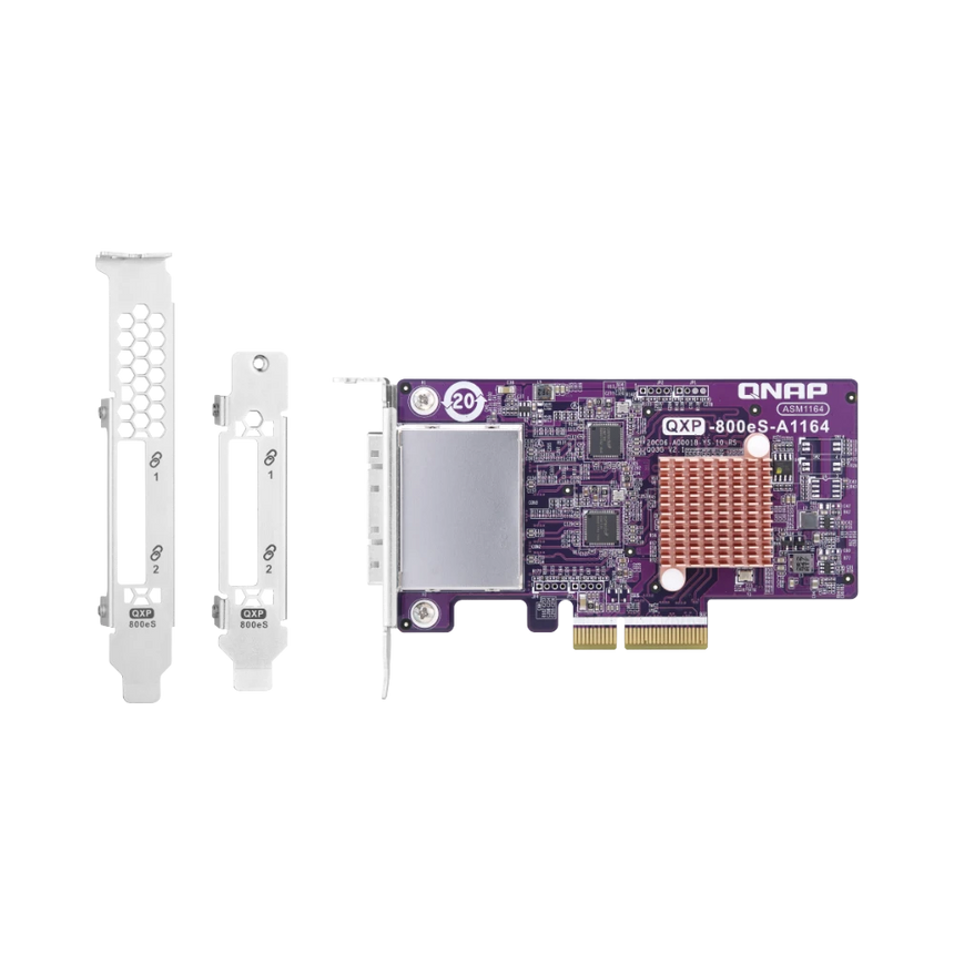 QNAP 2-Port SFF-8088 SATA III Host Bus Adapter for QNAP NAS Arrays — Being Shipped